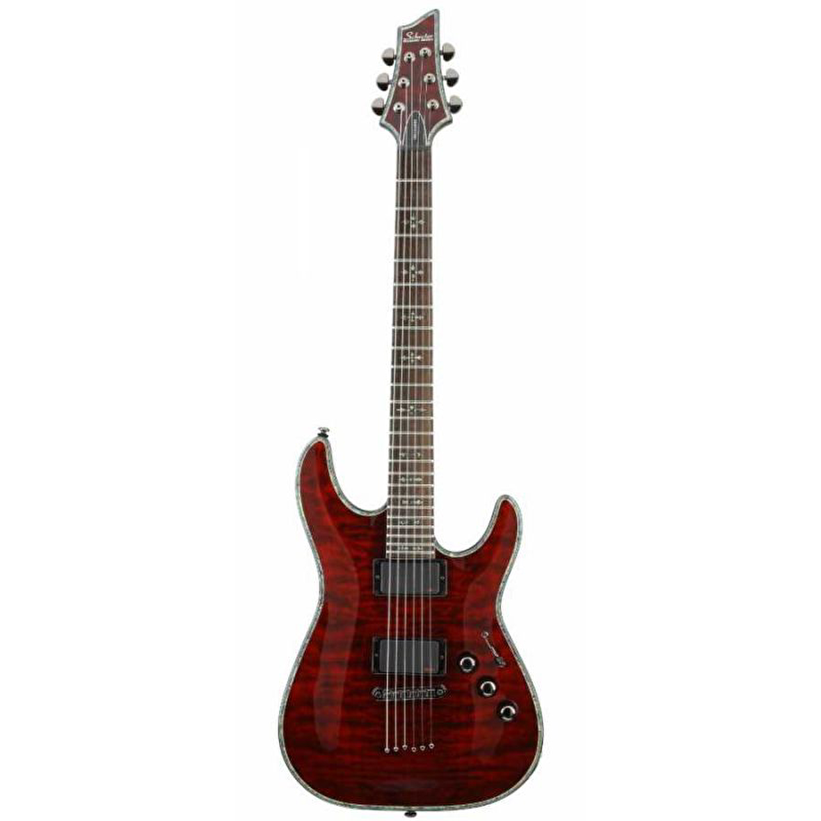 Schecter Hellraiser C-1 Elektro Gitar (Black Cherry)