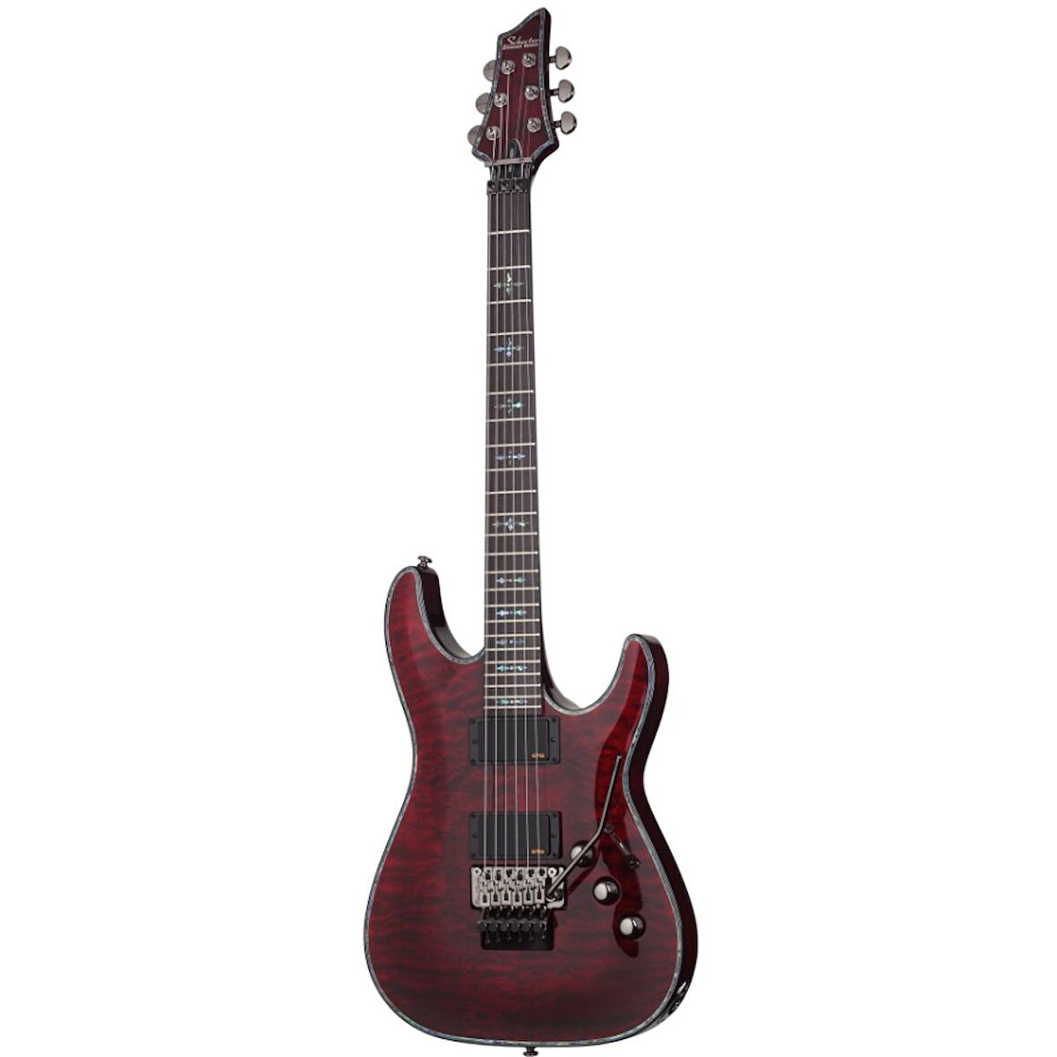 Schecter Hellraiser C-1 FR Elektro Gitar (Cherry Sunburst)