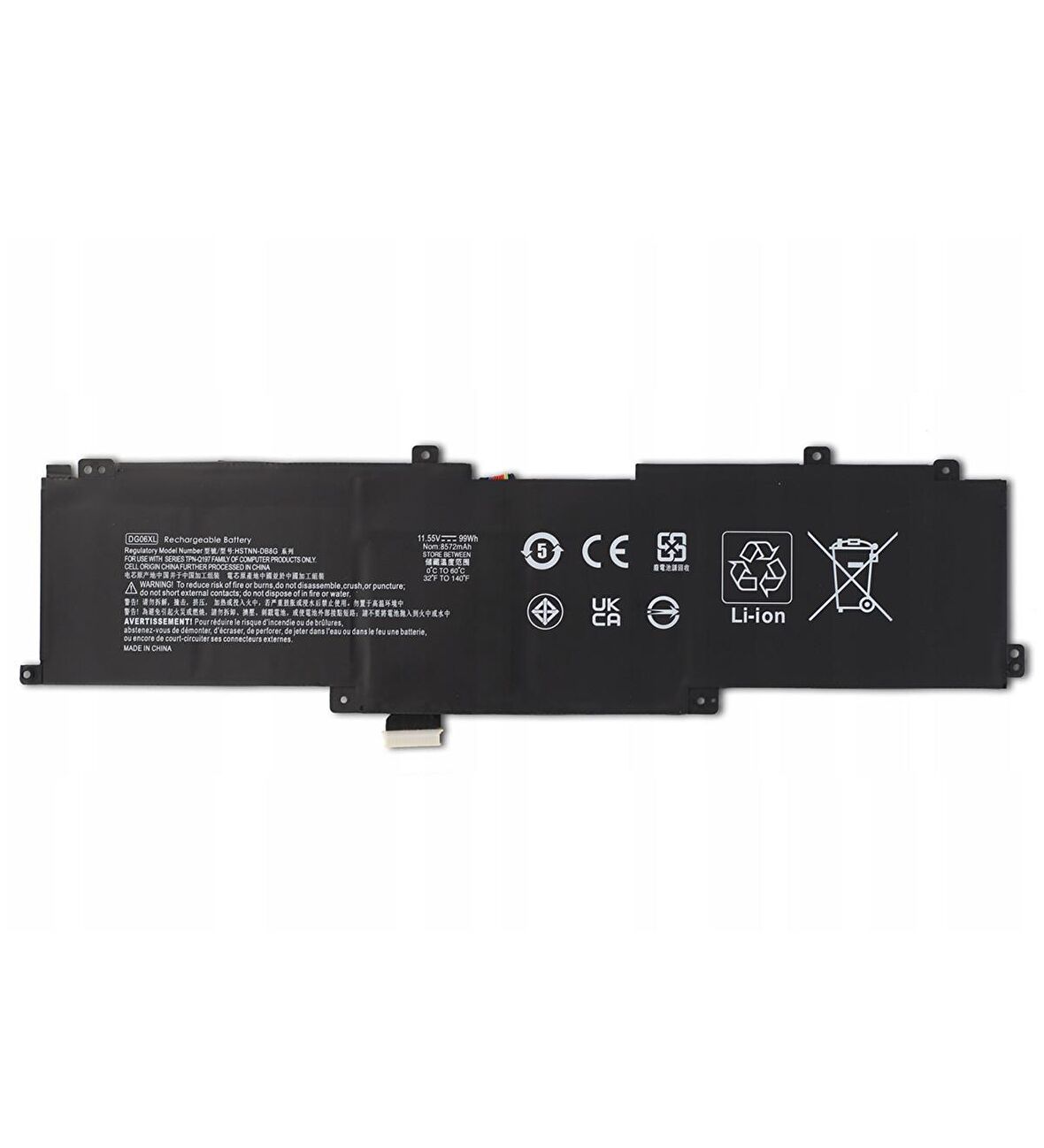 Hp Omen X 17-AP000NE Notebook Batarya Laptop Pil