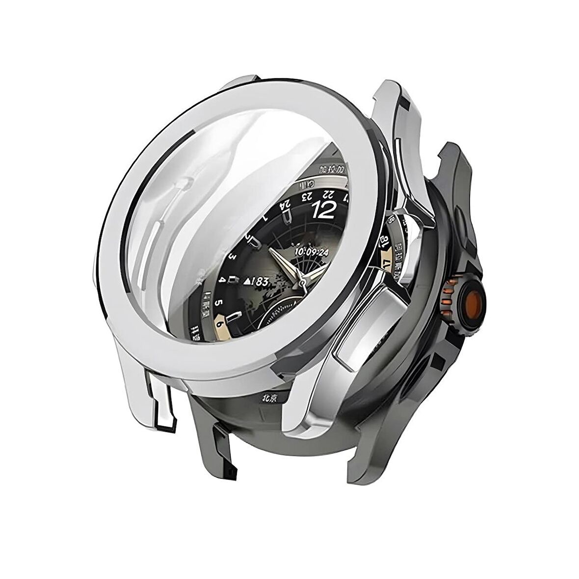 Forzacase Xiaomi Watch S4 ile uyumlu Önü Kapalı Ekran Korumalı Silikon Kılıf - FC010