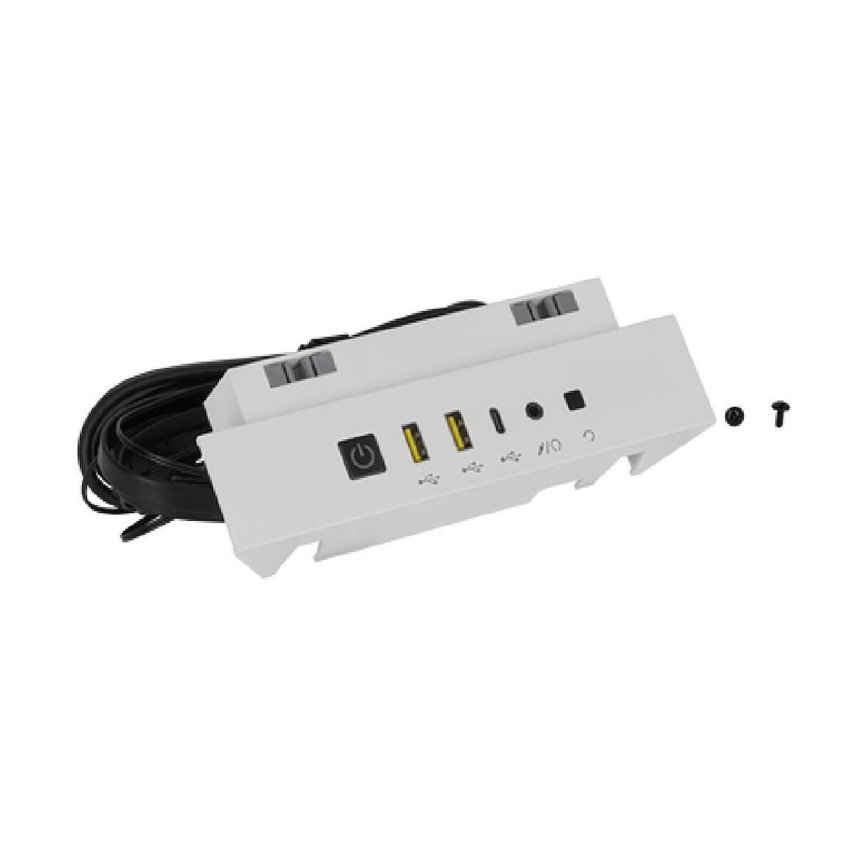 CORRSAIR CC-8900538 iCUE 5000X/5000D/5000D AIRFLOW I/O Panel, White