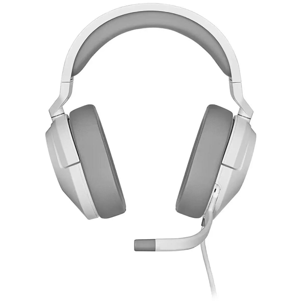 CORSAIR HS55 Surround USB Dolby Audio 7.1 Surround Beyaz Kablolu Gaming Kulaklık