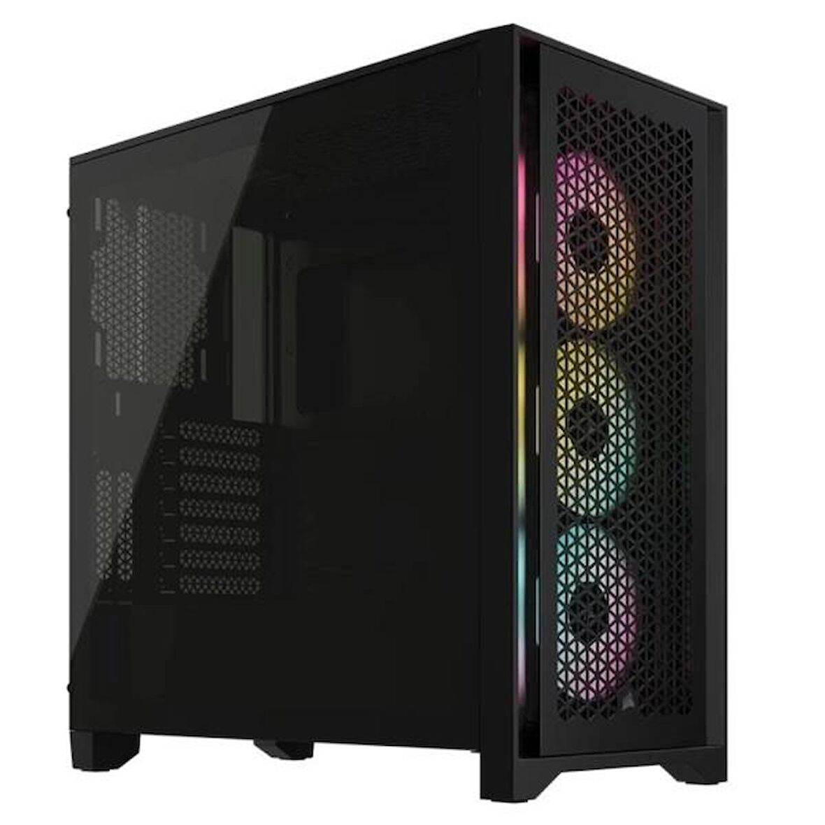 Corsair iCUE 4000D AF RM850e 850W 80Plus 3xSP120 RGB Elite Fanlı Mid-Tower Gaming Siyah Kasa