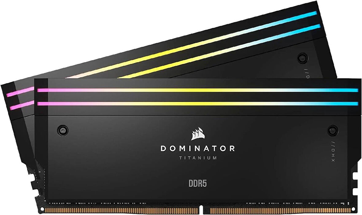 CORSAIR DOMINATOR® TITANIUM RGB 96GB (2x48GB) 6600Mhz DDR5 C32 1,40V Ram  (CMP96GX5M2B6600C32)