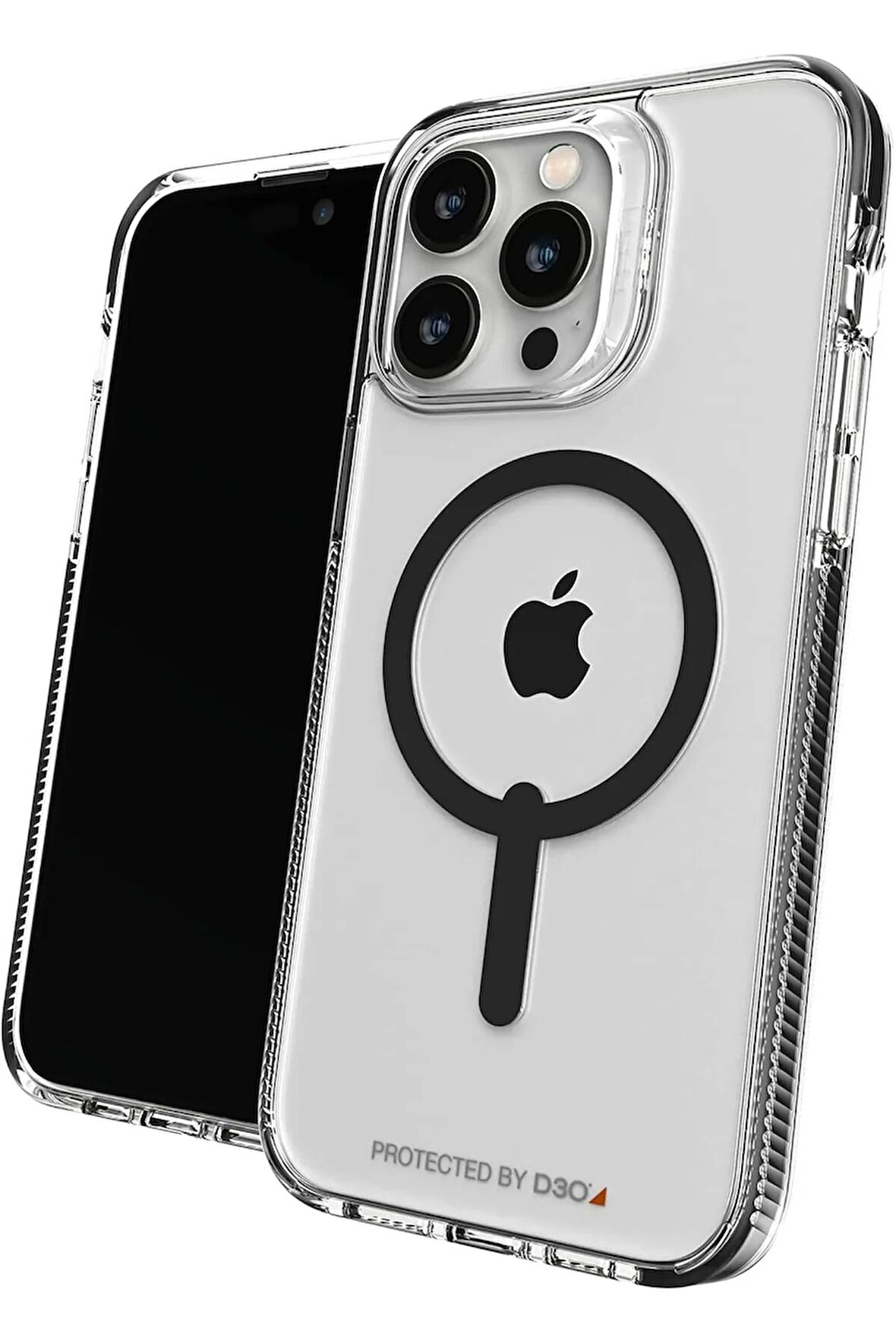 Gear4 Santa Cruz Snap Iphone 14 Pro Max Magsafe Kılıf-Şeffaf/Siyah D30