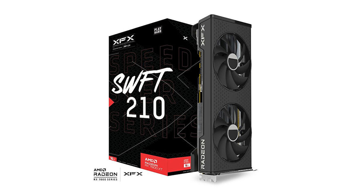 XFX Speedster SWFT 210 RX 7600XT 16GB GDDR6 128Bit (RX-76TSWFTFP)