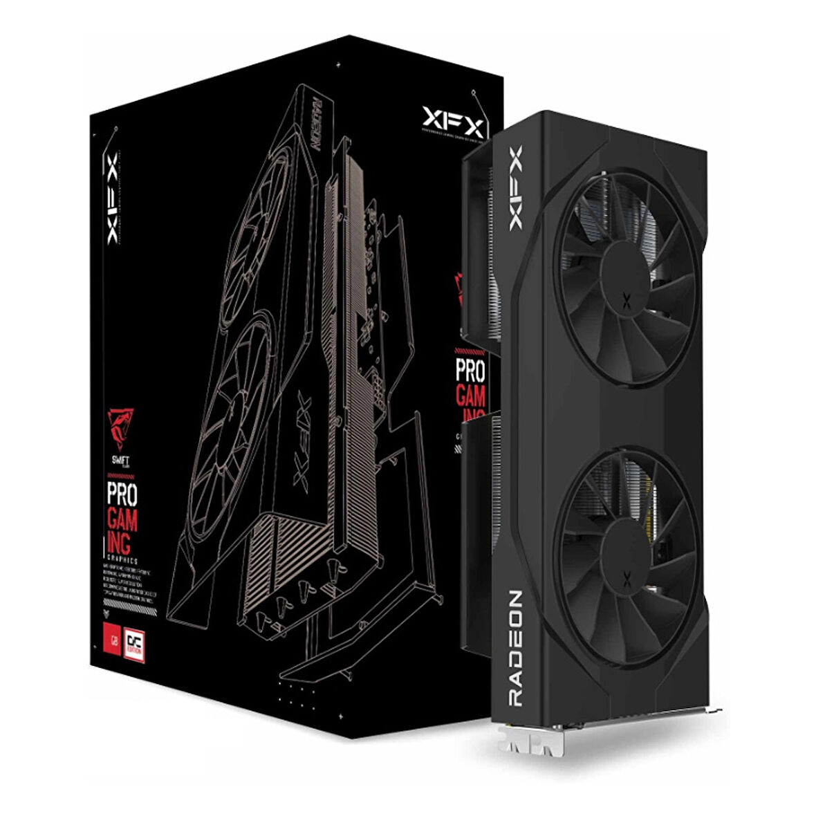 XFX Swift Dual Radeon RX 9060 XT OC 8GB GDDR6 128Bit HDMI/DP Ekran Kartı