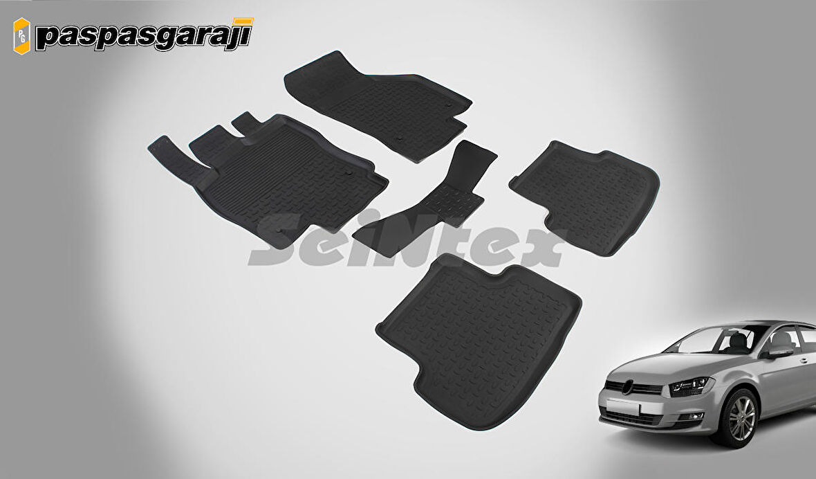 Seintex Volkswagen Golf 7 4D Havuzlu Paspas 2012-2021 Arası