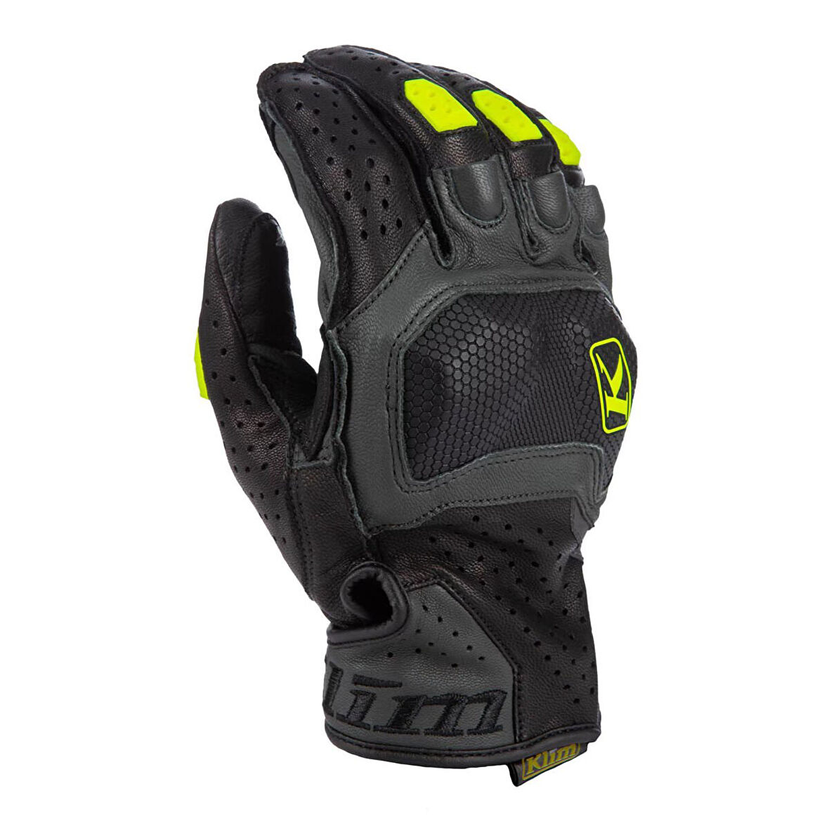 Klim Badlands Aero Pro Koumalı Motosiklet Eldiveni Siyah  Sarı