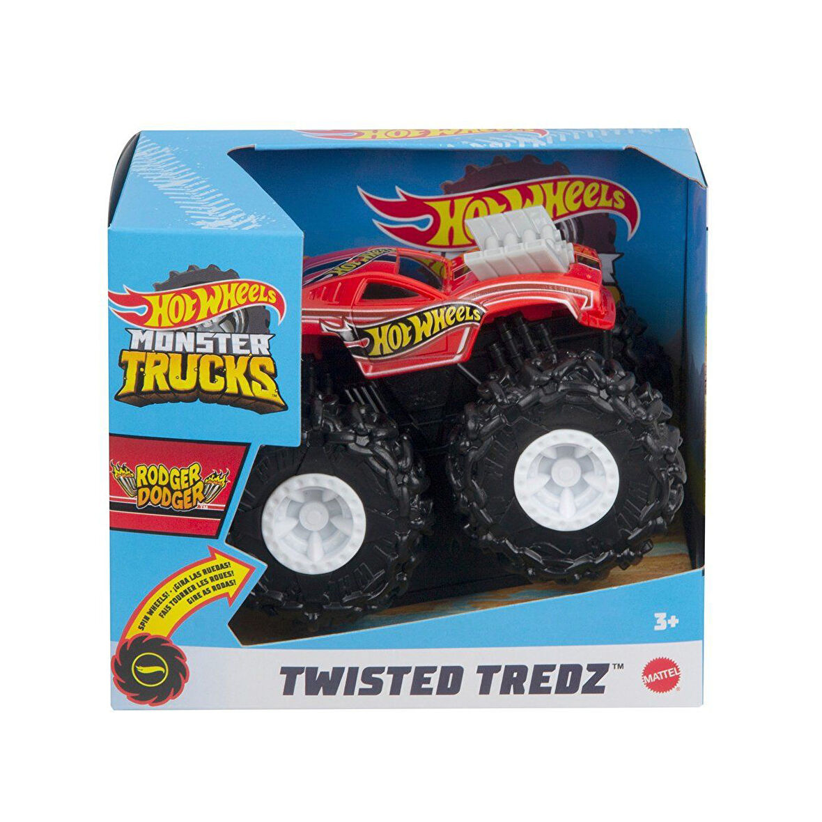 GVK37 Hot Wheels Monster Trucks 1:43 Çek Bırak Arabalar - 1 adet fiyatıdır