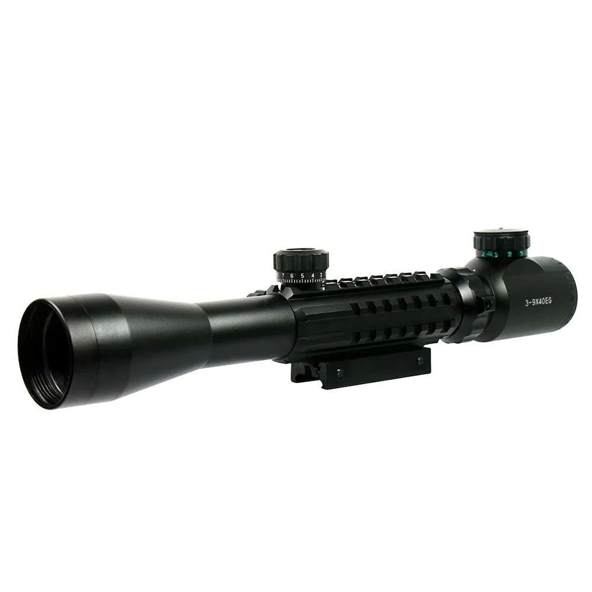 Spike 3-9x40 Zoomlu Keskin Nişancı Tüfek Dürbünü  Kızaklı