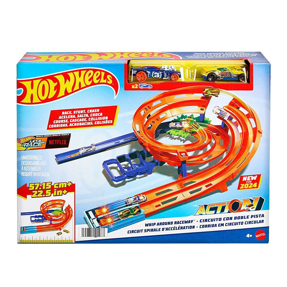 HTK17 Hot Wheels İkili Yarış ve Akrobasi Pisti