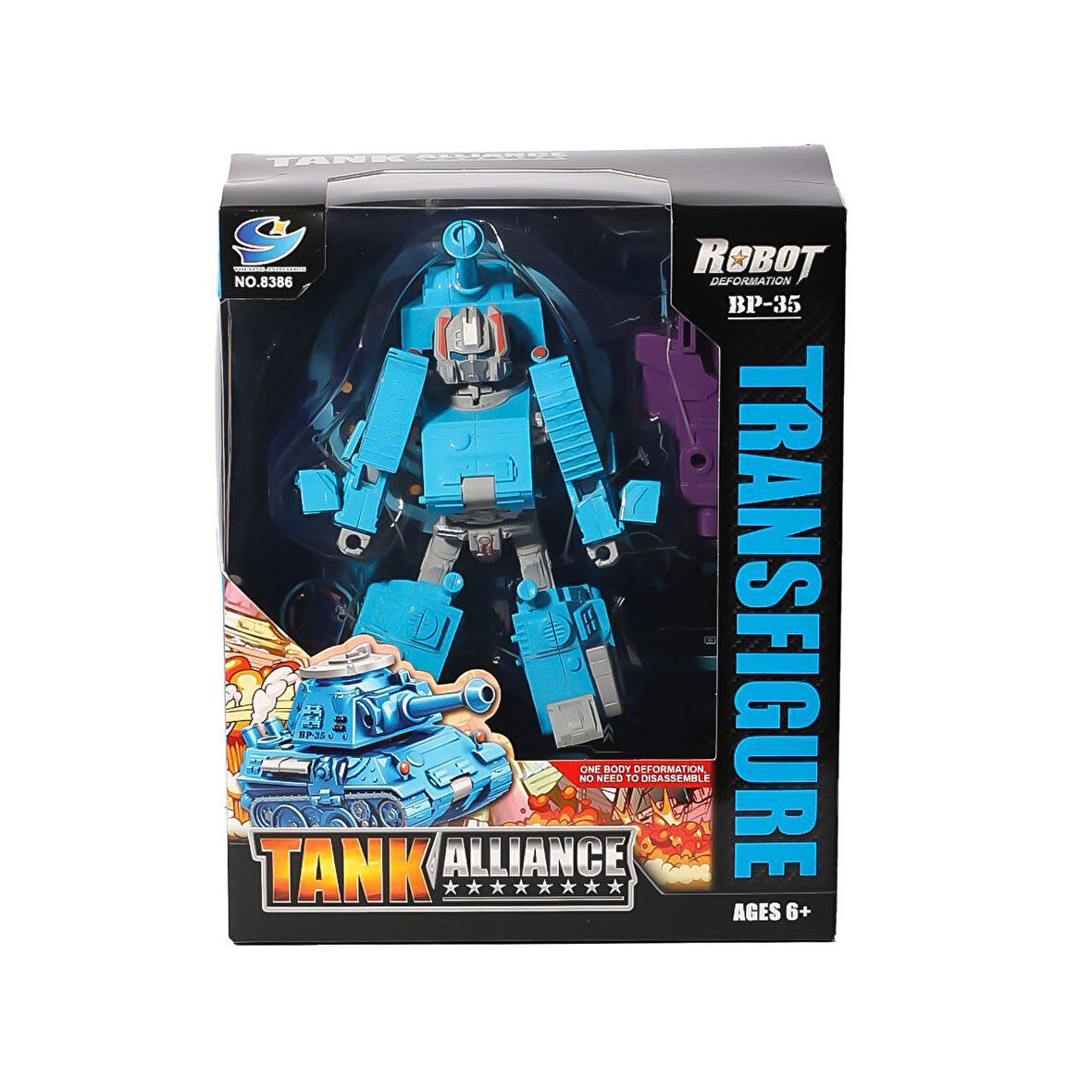 8386 Dönüşebilen Tank Robot - Birlik Oyuncak