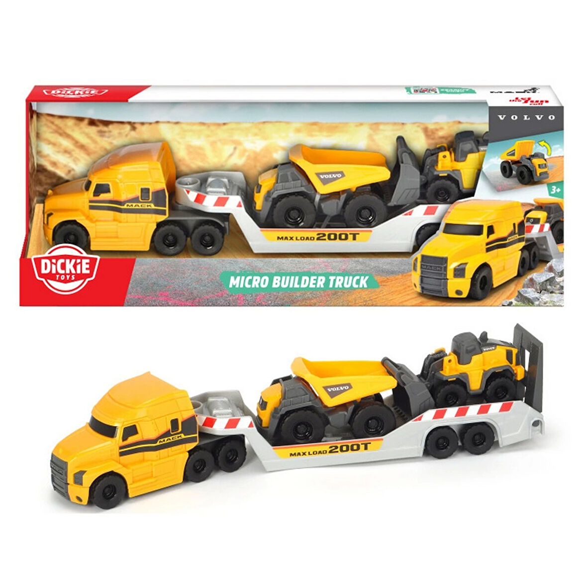 Sinerjim Mack Volvo İnşaat Aracı 32 cm