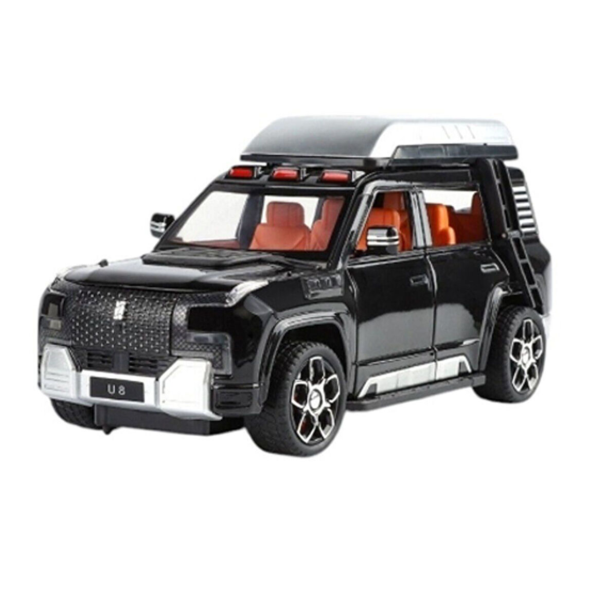 XHD-B2432 -Sinerjim Çek Bırak  Işıklı ve Sesli Kapıları Açılan Lr Jeep 1:24