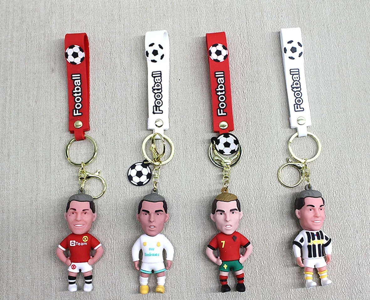 Ronaldo Silikon Anahtarlık Alk4254