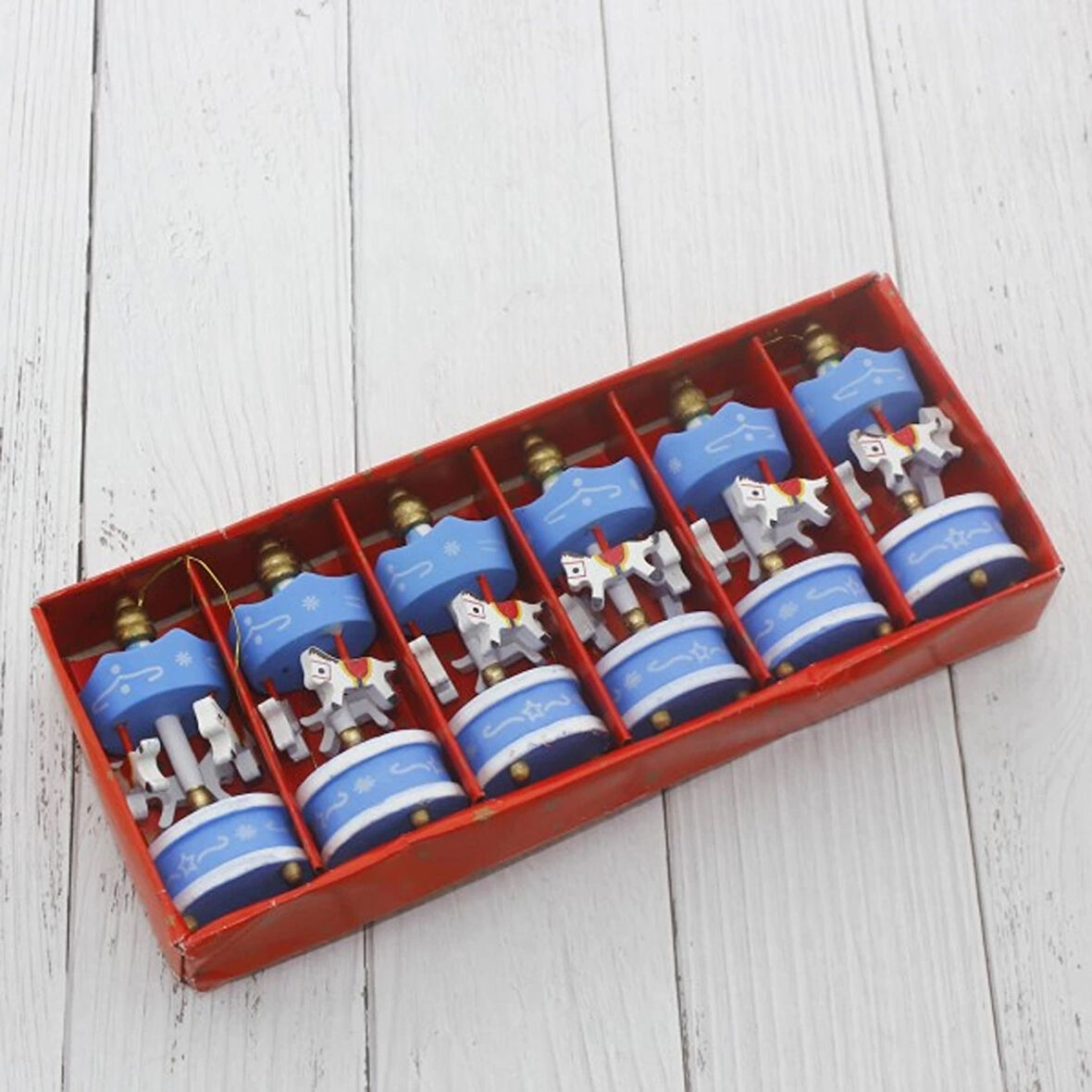 6&039lı Mavi Mini Atlı Karınca