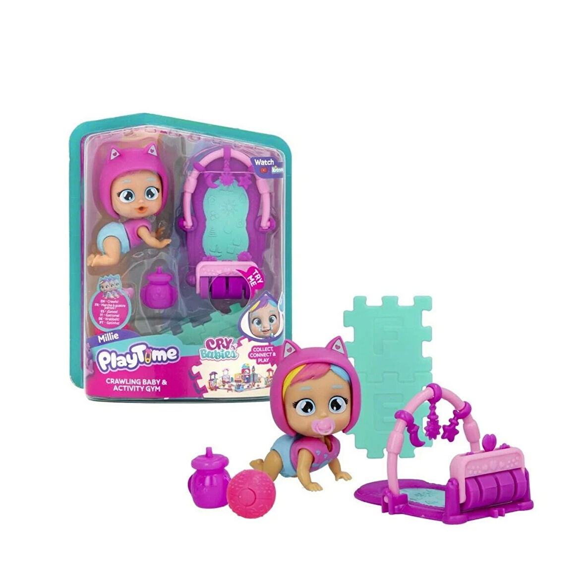 Sinerjim Play Time Mini Millie Bebek ve Aktivite Halısı