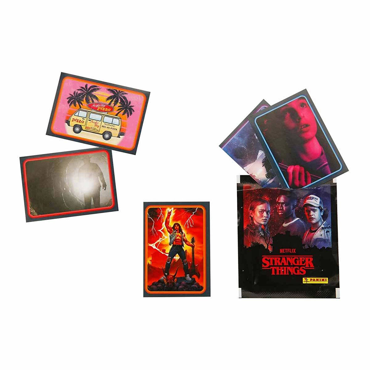 Stranger Things 5’li Çıkartma Paketi - 32819PA