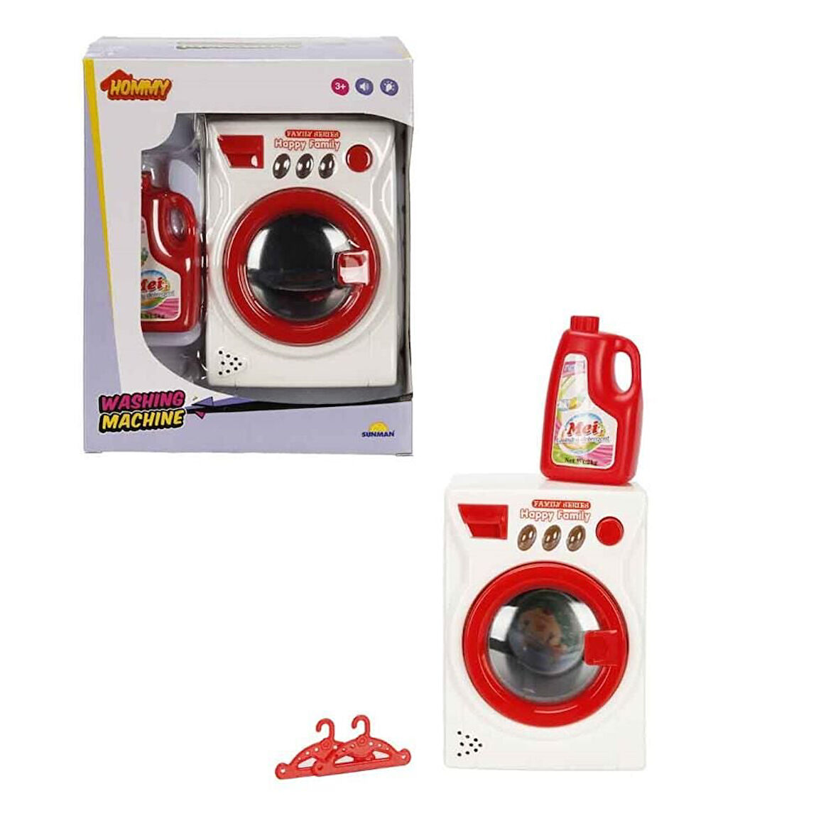 S0000274 HMY EV ALETİ ÇAMAŞIR MAKİNASI 4PRÇ -SUN