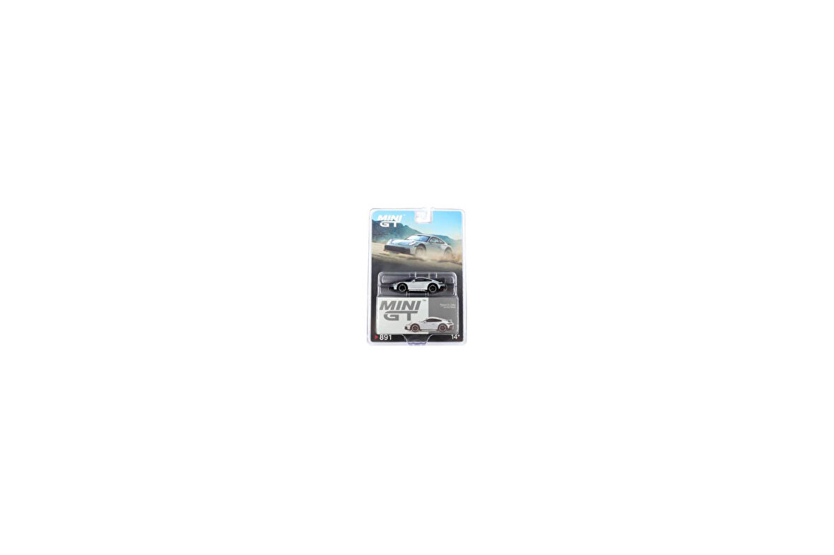 Mini GT Porsche 911 Dakar Ice Gray Metallic 891 BL