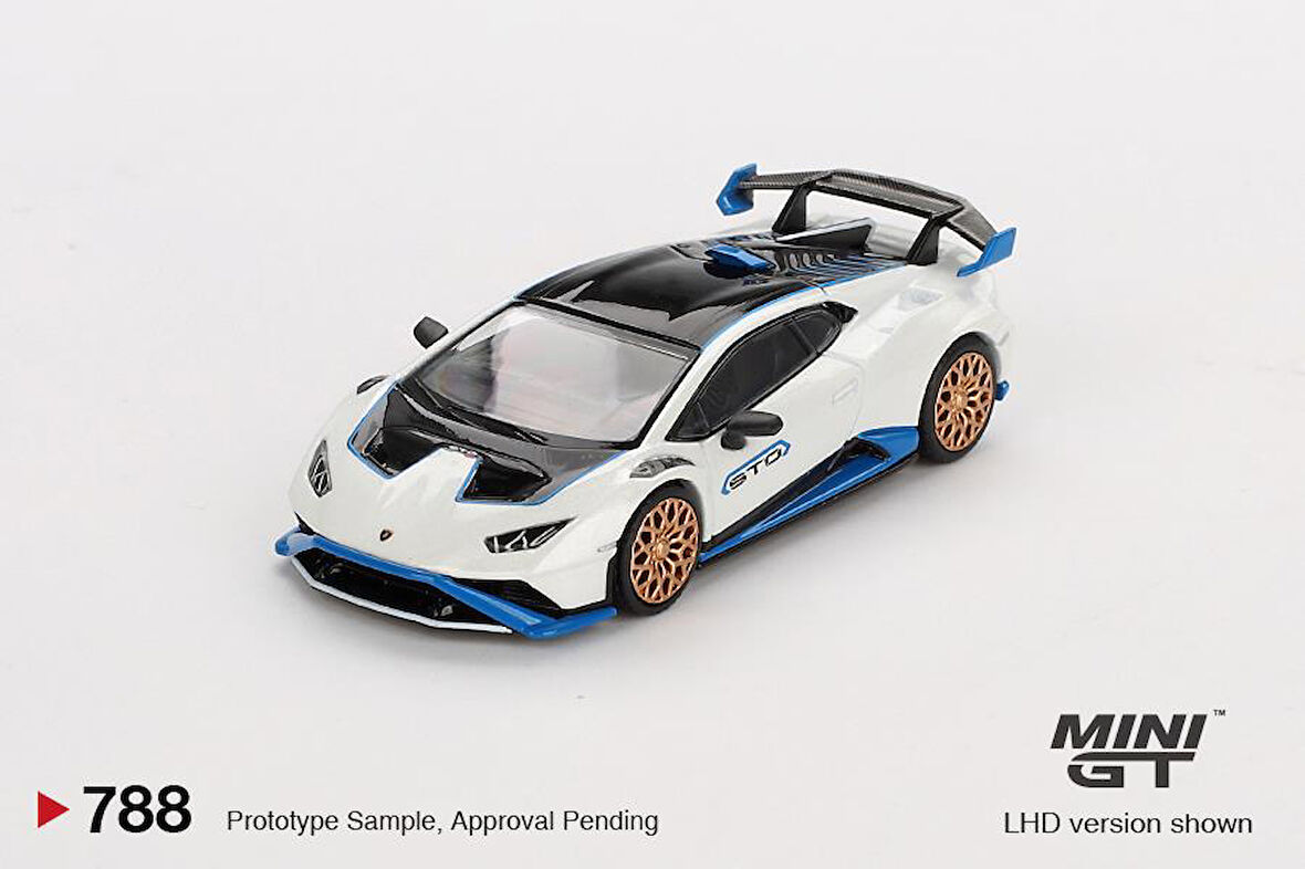 Mini GT Lamborghini Huracán STO Bianco Asopo 788