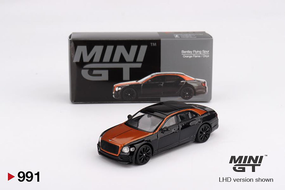 Mini GT Bentley Flying Spur Orange Flame / Onyx 991