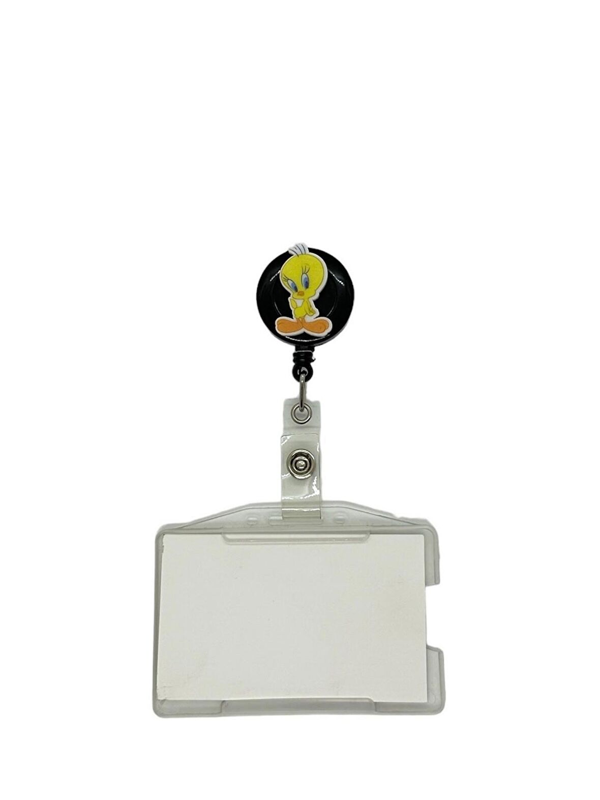 Tweety 1 Temalı Pleksi Baskılı Yoyo Kartlık Yoyo Yaka Kartlığı