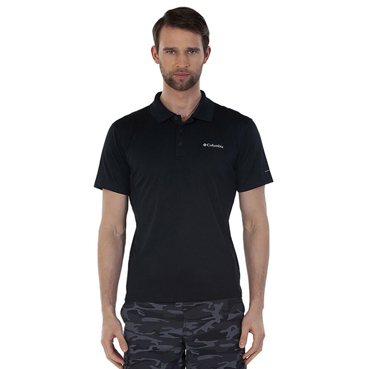 Columbia Zero Rules Erkek Siyah Outdoor Polo Tişört AM6082-010