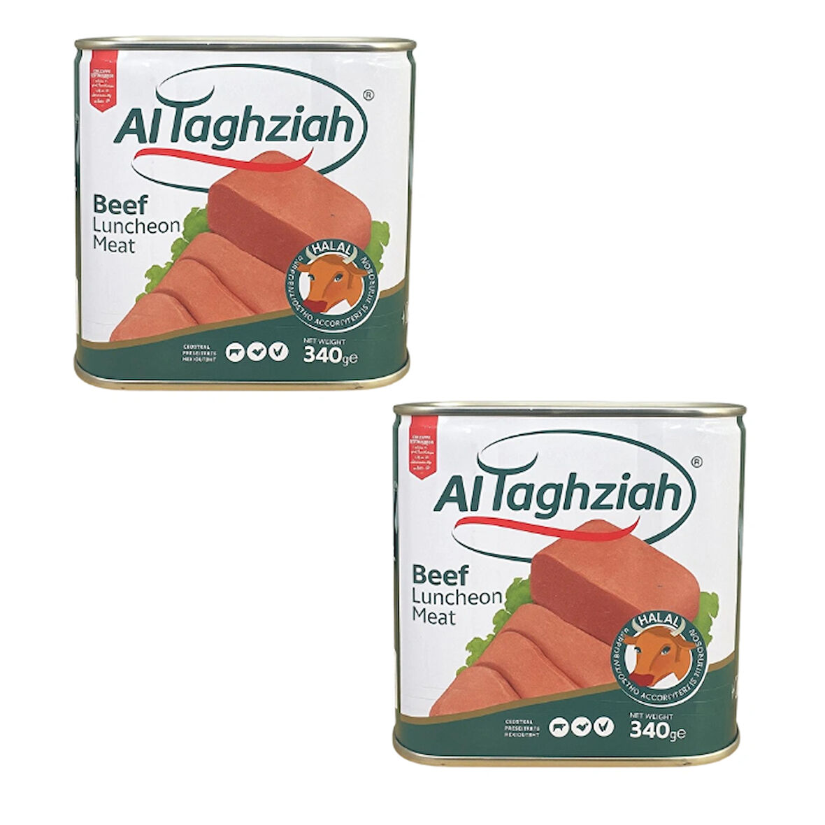 AL TAGHZIAH BEEF LUNCHEON MEAT ( ET SALAM ) 340 GR X2 ADET