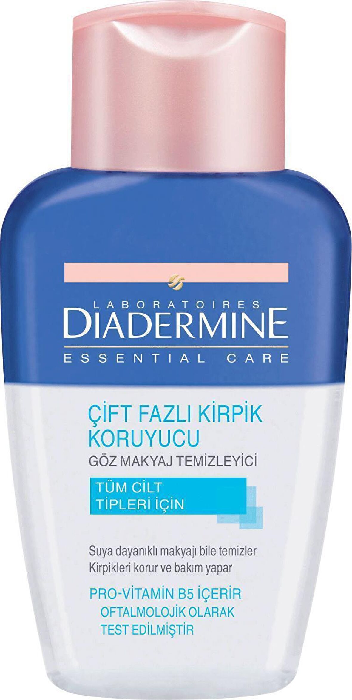 Dıadermıne Çift Fazlı Kirpik Koruyucu Göz Makyaj Temizleyici 125 Ml