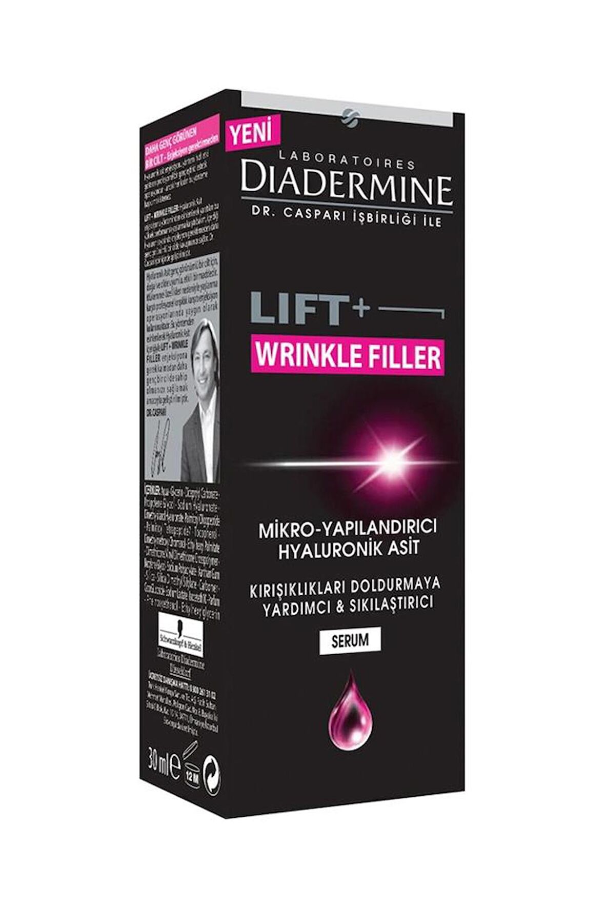 Diadermine Kırışıklıkları Doldurmaya Yardımcı & Sıkılaştırıcı Serum 30 ml 8410436214384