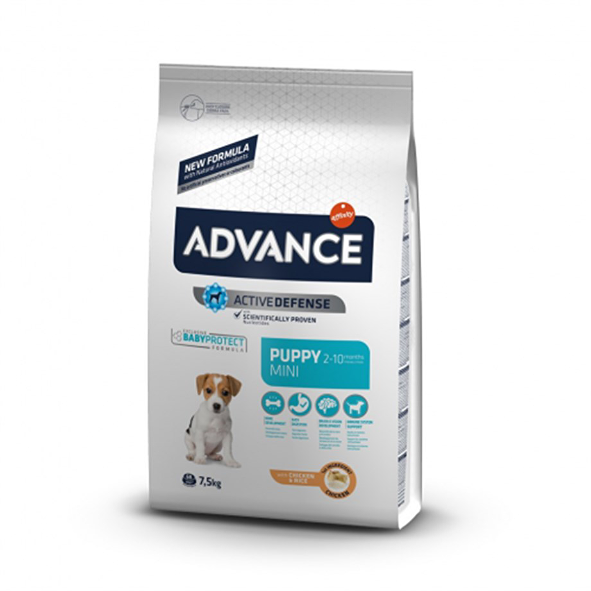 Advance Puppy Tavuklu Küçük Irk Yavru Kuru Köpek Maması 7.5 kg