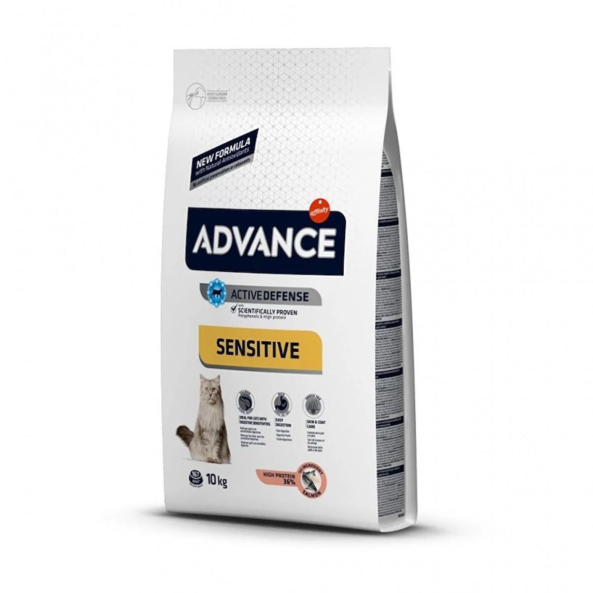 Advance Somonlu Sensitive Yetişkin Kedi Maması 1 kg Açık Paket