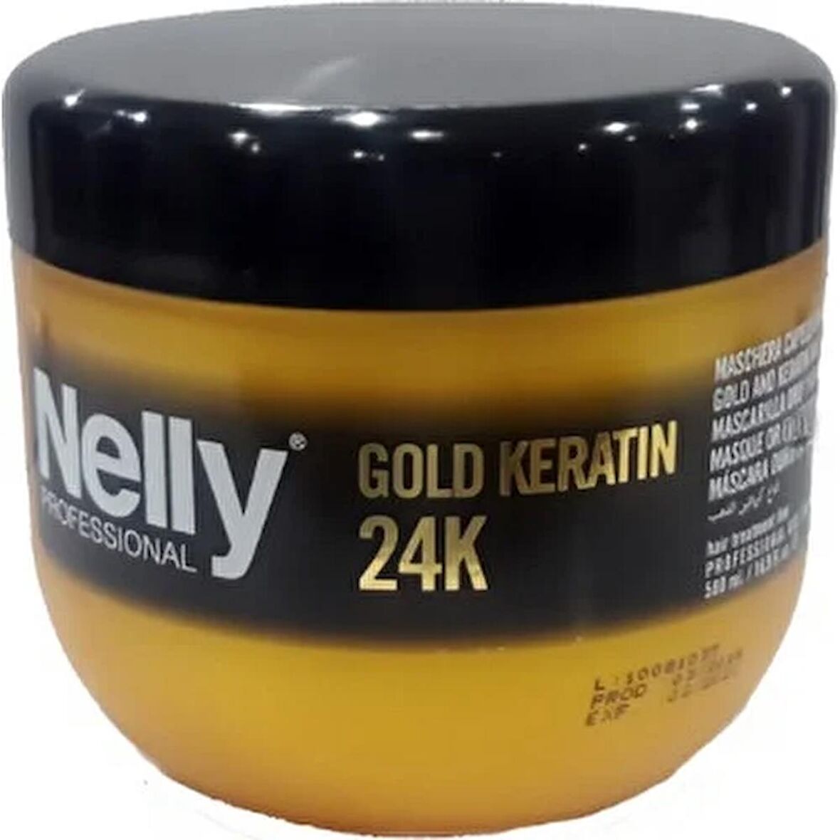 Nelly Gold Keratin 24K Maske 500 Ml