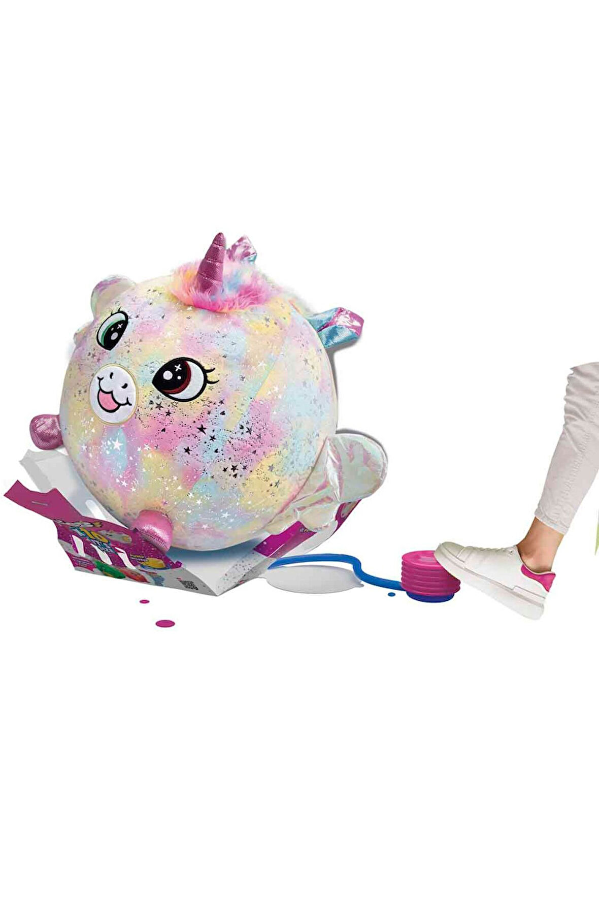 XXL Boyut, Sonsuz Eğlence: Şişme Peluş Unicorn