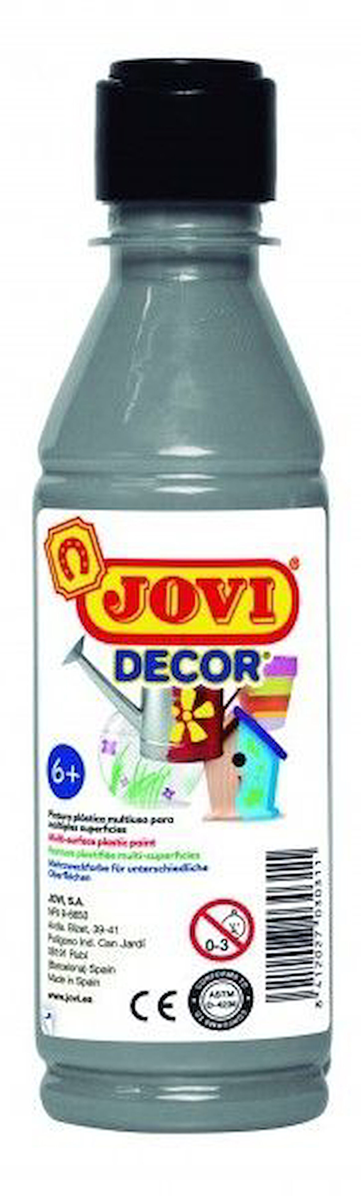 Jovi 250 ml Jovidecor Akrilik Boya (Gümüş)