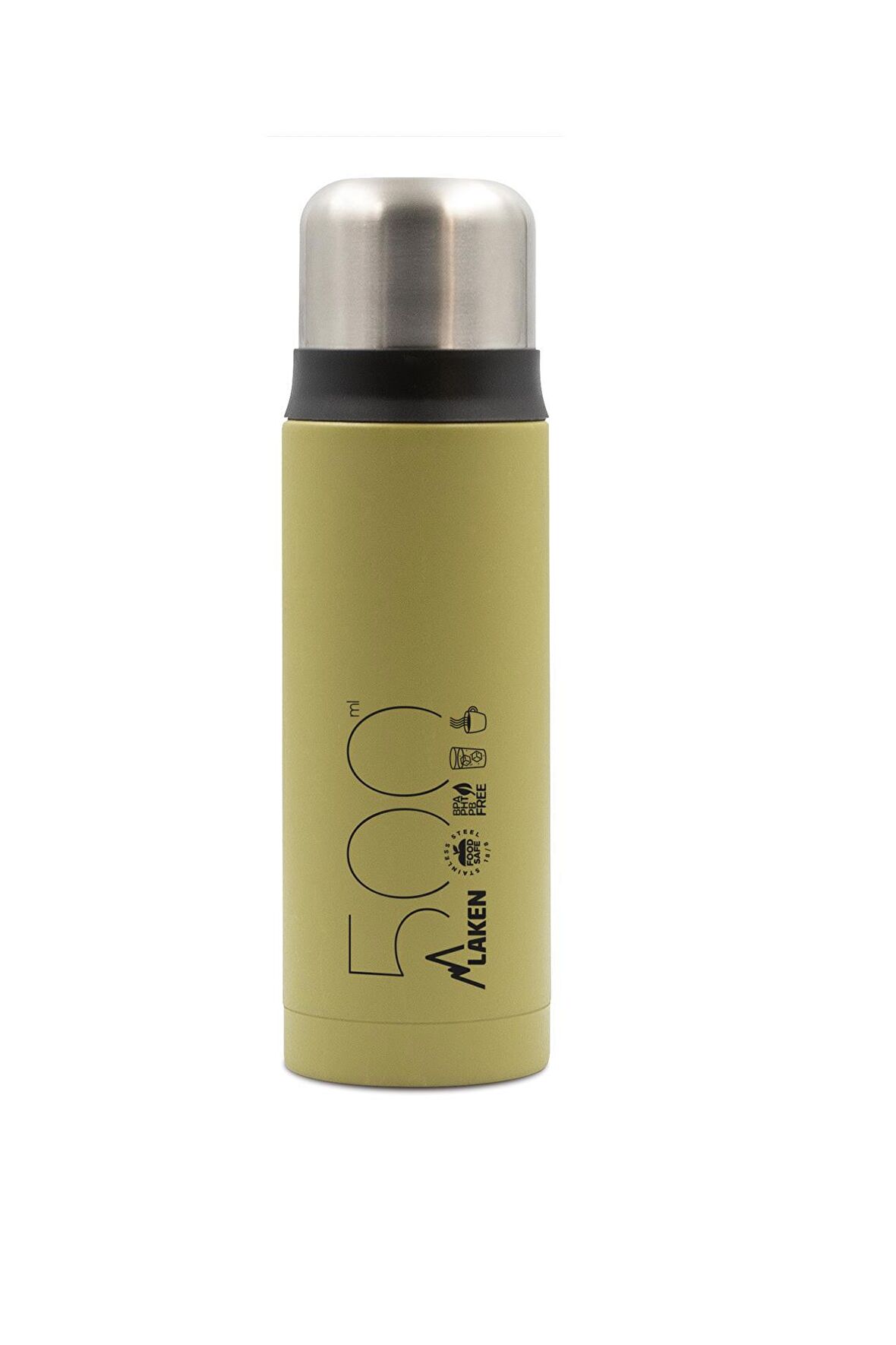 Laken Paslanmaz Çelik THERMO FLASK 0,5L- KHAKI LK1850K