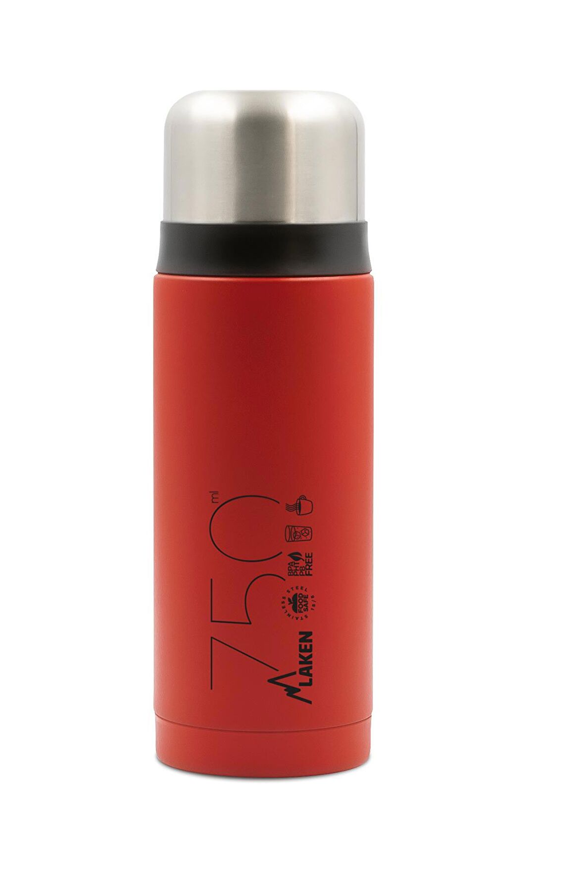 Laken Paslanmaz Çelik THERMO FLASK 0,75L RED -  LK1875R