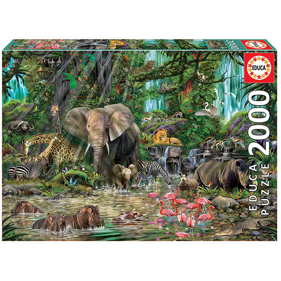 Educa Hayvanlar 2000 Parça Yetişkin Puzzle