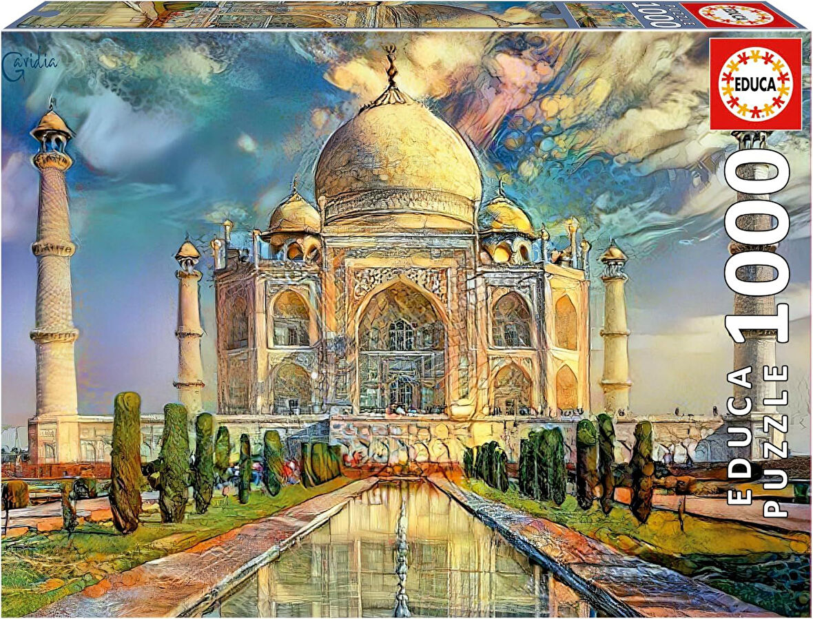 Educa 1000 Parça Tac Mahal Puzzle - 19613 - Taj Mahal