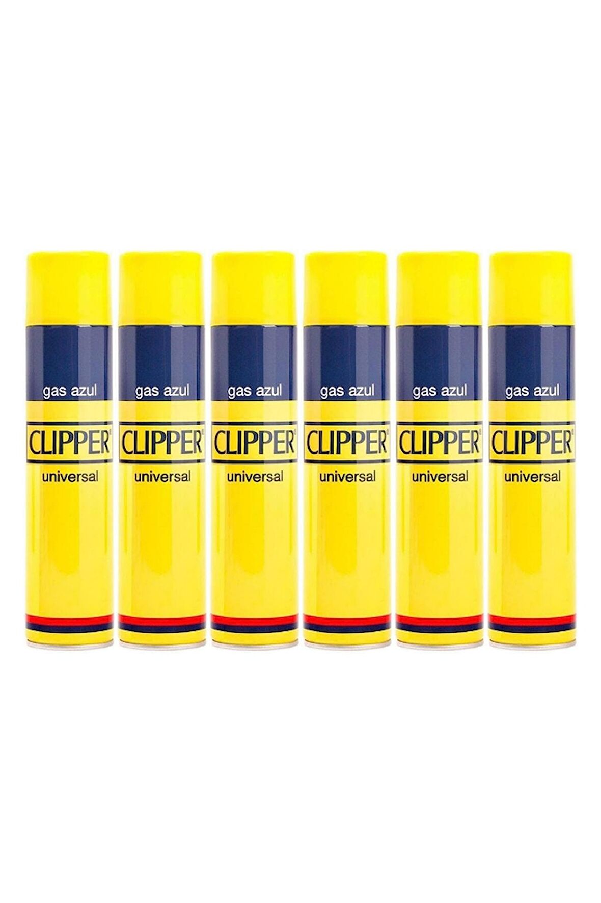 Clipper Çakmak Gazı 250 Ml Gas Azul 6 Adet