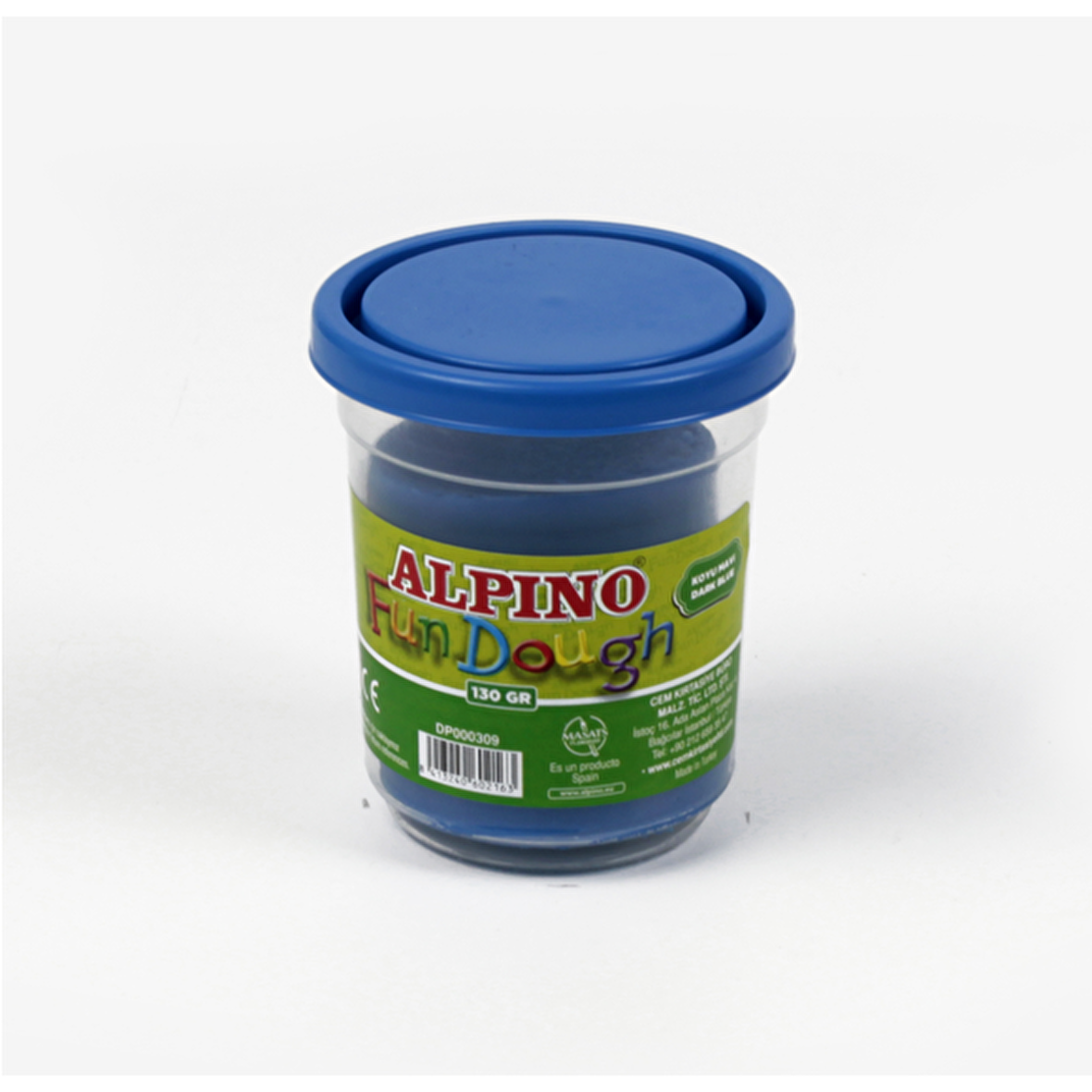 Alpino Oyun Hamuru 130 GR Koyu Mavi DP-000309
