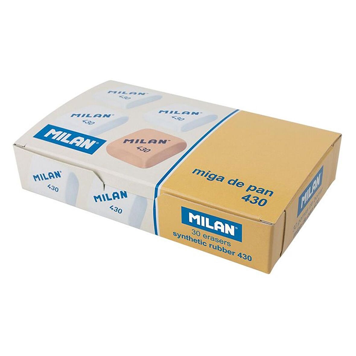 MILAN CMM430 SENTETİK SİLGİ - 30ADET