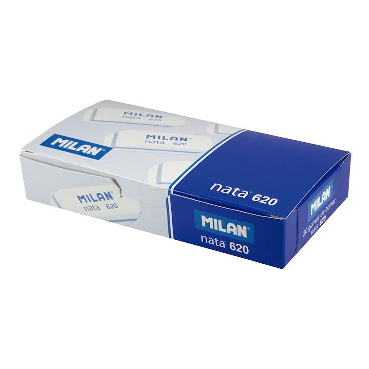 MILAN CPM620 NATA® YUMUŞAK PLASTİK SİLGİ - 20ADET
