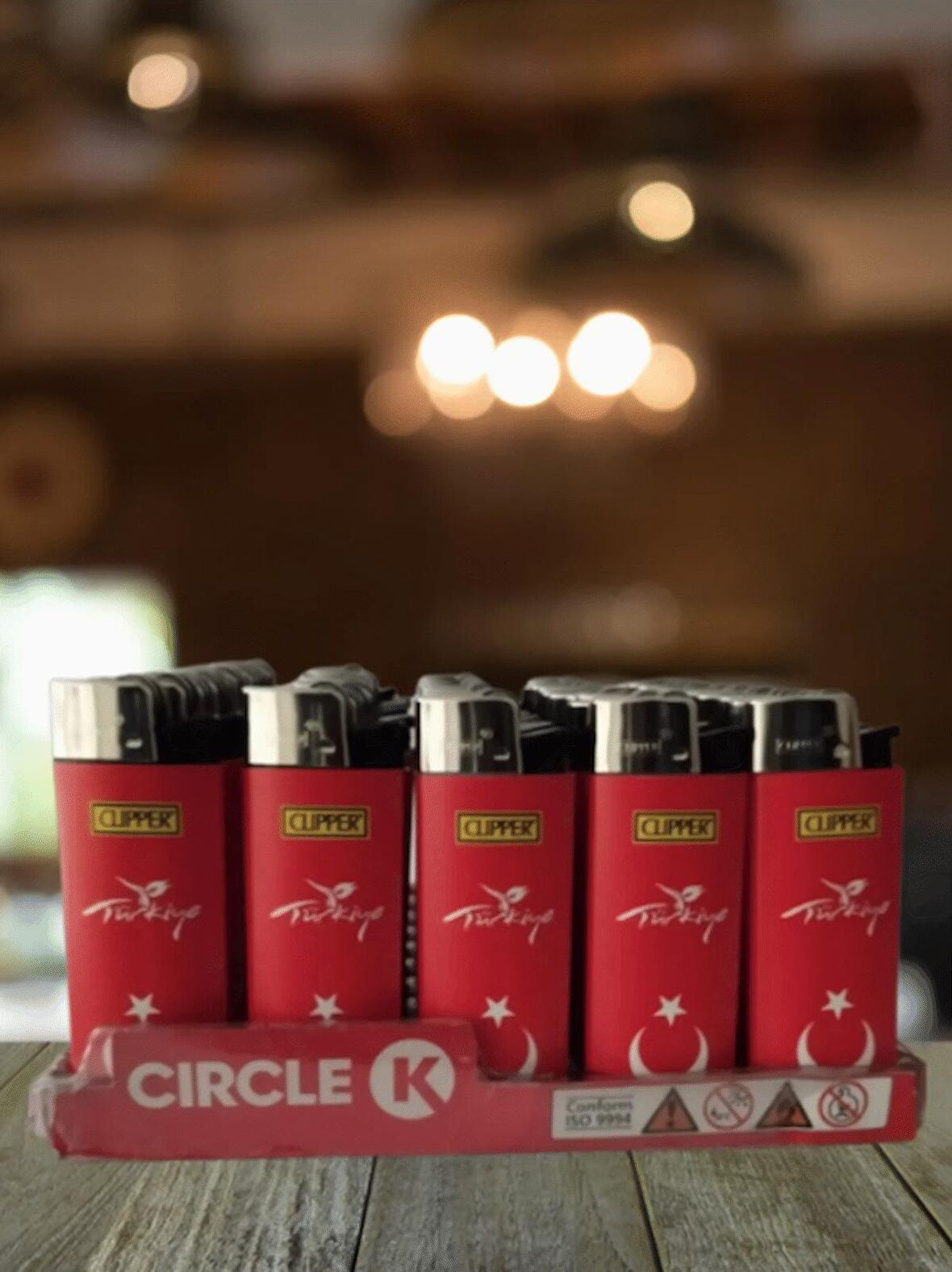 Clipper Türk Bayraklı Çakmak 50'Lİ