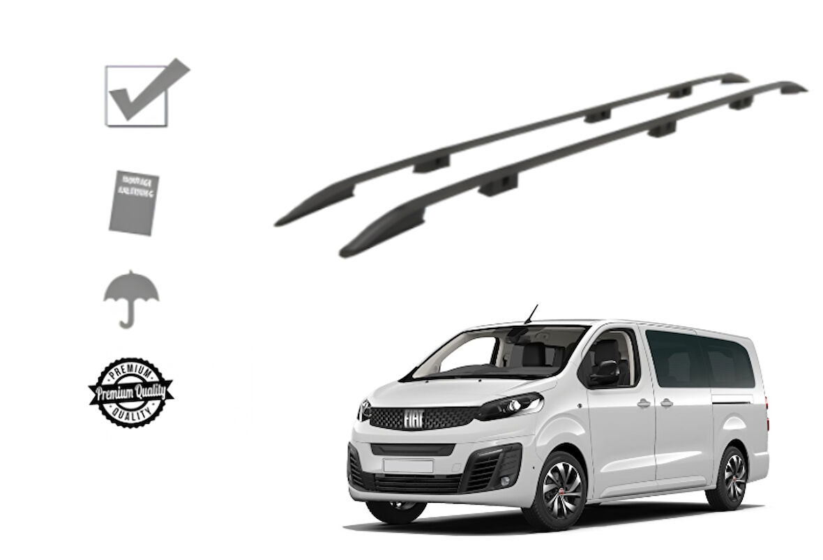 ULYSSE MAXİ UZUN ŞASE TAVAN ÇITASI SİYAH 2022 2023 2024 2025 2026 2027