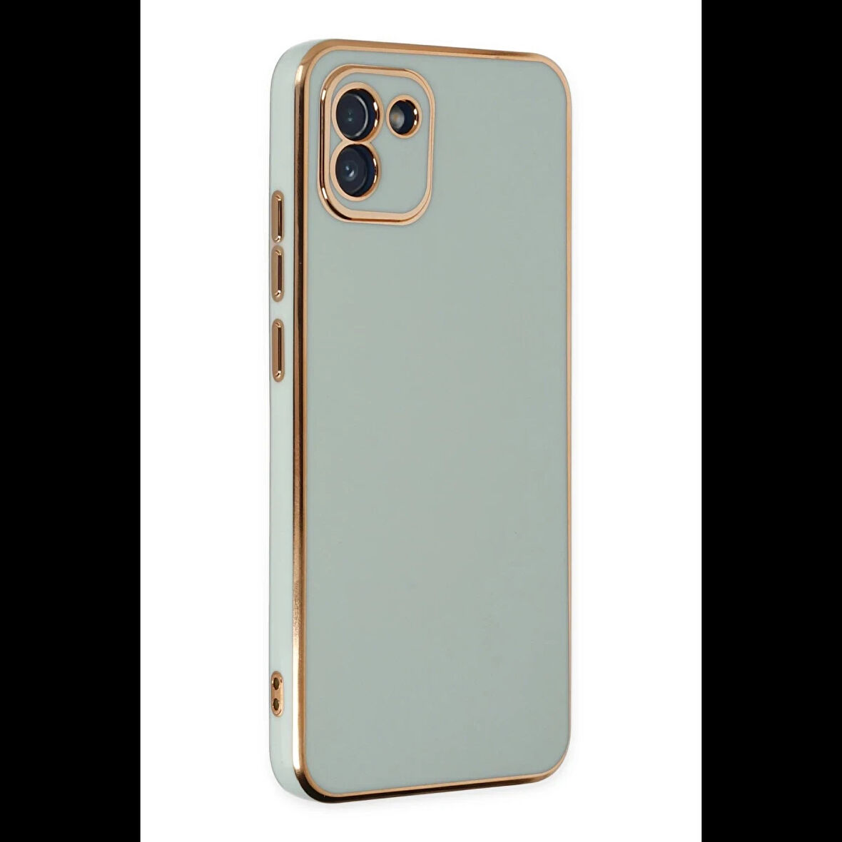 Newface Samsung Uyumlu Galaxy A03 Kılıf Volet Silikon