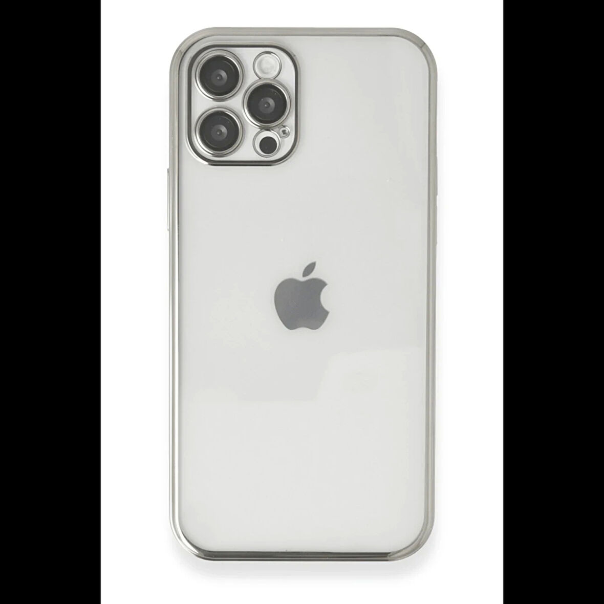 Newface iPhone 12 Pro Max Kılıf Razer Lensli Silikon