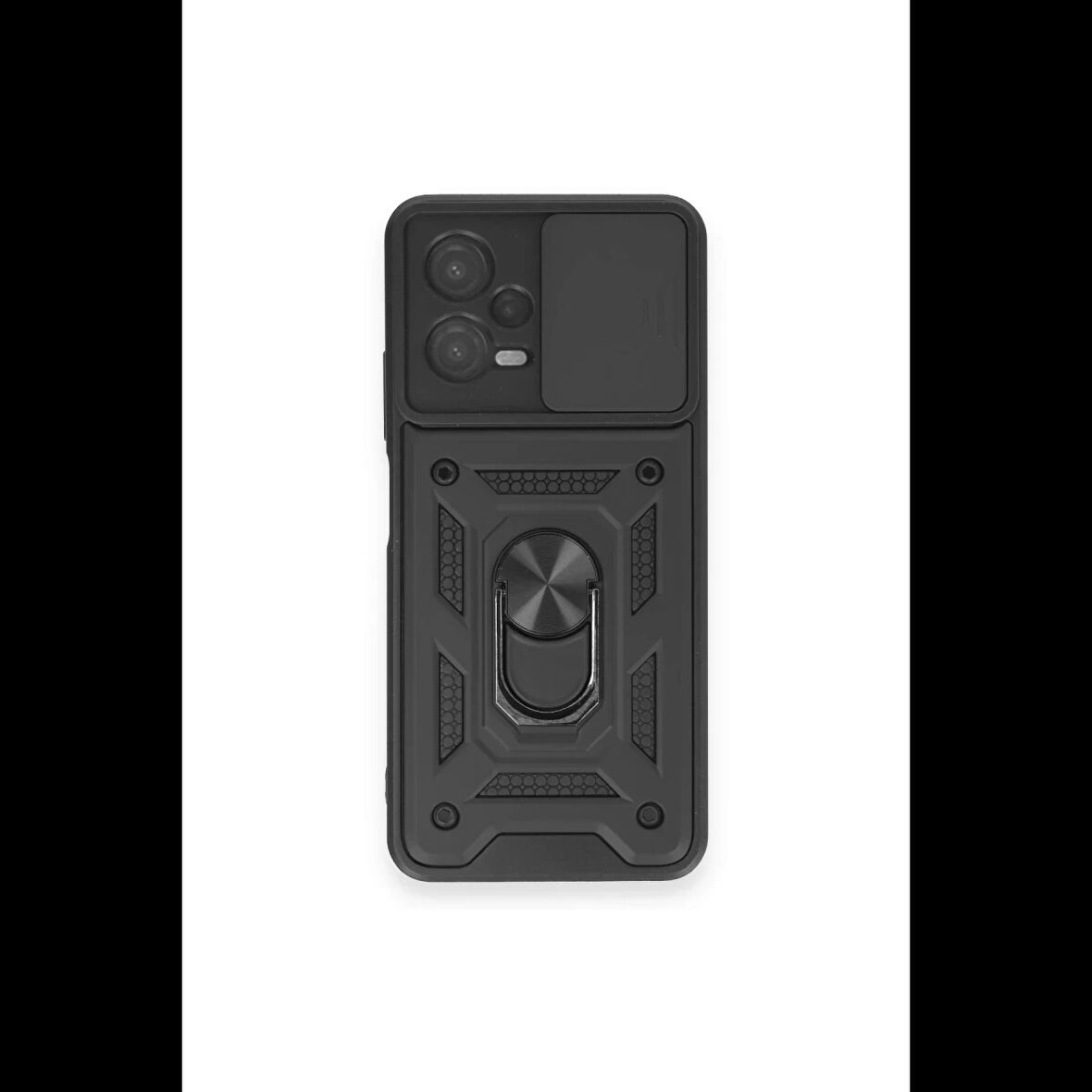 Newface Xiaomi Redmi Note 12 4G Kılıf Pars Lens Yüzüklü Silikon